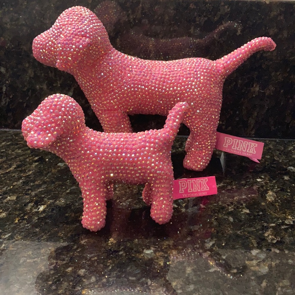 pink bling Victoria’s Secret dog set